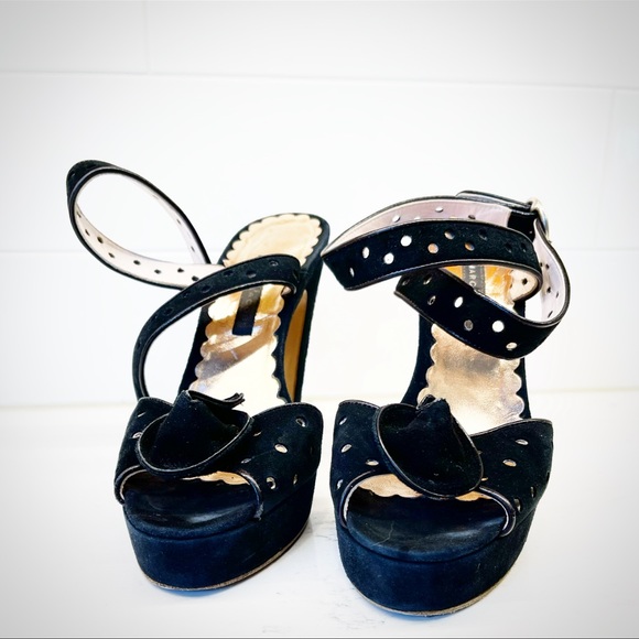 Marc Jacobs Suede Platform Heels - Picture 3 of 15